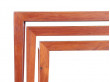 Danish mid-century modern nesting tables in teak by Severin Hansen