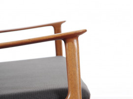 Danish mid-century modern sofa 3 seats  by Ole Wanscher
