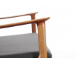 Danish mid-century modern sofa 3 seats  by Ole Wanscher