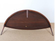 Danish mid-century modern coffe table in Rio rosewood by Johannes Andersen