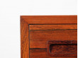 Danish mid-century modern chest of drawers in Rio rosewood by Poul Hundevad