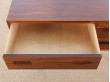 Danish mid-century modern chest of drawers in Rio rosewood by Poul Hundevad