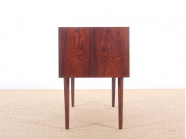 Danish mid-century modern chest of drawers in Rio rosewood by Poul Hundevad