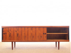 Danish mid-century modern sideboard in Rio rosewood by H. W. Klein