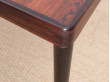 Danish mid-century modern dining table in Rio rosewood by H. W. Klein