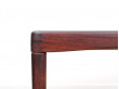 Danish mid-century modern dining table in Rio rosewood by H. W. Klein