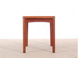 Danish mid-century modern side table in teck by Henning Kjærnulf