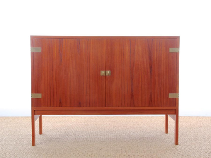 Danish mid-century modern sideboard in teak by Ole Gjerløv Knudsen & Torben Lind