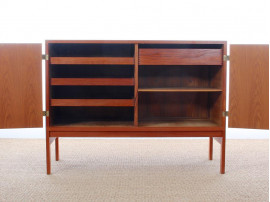 Danish mid-century modern sideboard in teak by Ole Gjerløv Knudsen & Torben Lind