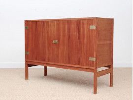 Danish mid-century modern sideboard in teak by Ole Gjerløv Knudsen & Torben Lind