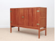 Danish mid-century modern sideboard in teak by Ole Gjerløv Knudsen & Torben Lind