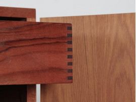 Danish mid-century modern sideboard in teak by Ole Gjerløv Knudsen & Torben Lind