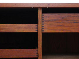 Danish mid-century modern sideboard in teak by Ole Gjerløv Knudsen & Torben Lind