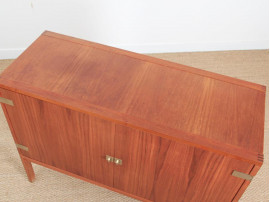 Danish mid-century modern sideboard in teak by Ole Gjerløv Knudsen & Torben Lind