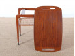 Table d'appoint scandinave en palissandre de Rio