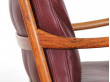 Danish mid-century modern pair of PJ149 colonial chairs in Rio rosewood