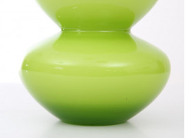 Danish mid-century modern blowed glass vase
