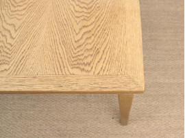 Danish mid-century modern extendable dining table in oak by Kai Winding