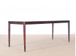 Danish mid-century modern coffee table in Rio rosewood