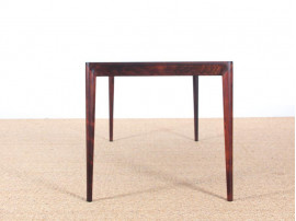 Danish mid-century modern coffee table in Rio rosewood