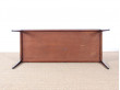 Danish mid-century modern coffee table in Rio rosewood