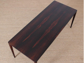 Table basse scandinave en palissandre de Rio