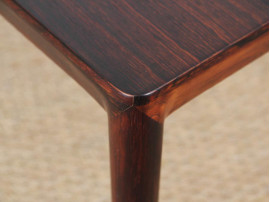 Danish mid-century modern coffee table in Rio rosewood