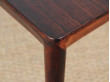 Danish mid-century modern coffee table in Rio rosewood