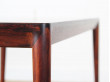 Danish mid-century modern coffee table in Rio rosewood