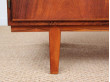 Danish mid-century modern small side board in Rio rosewood