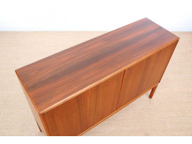 Danish mid-century modern small side board in teak by Bertil Fridhagen