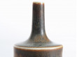 Rorstrand SAE Brown/Bluegrey Glaze Cabinet Vase