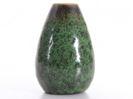 Rorstrand Mottled Green Vase SBH