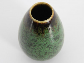 Rorstrand Mottled Green Vase SBH