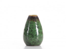 Rorstrand Mottled Green Vase SBH
