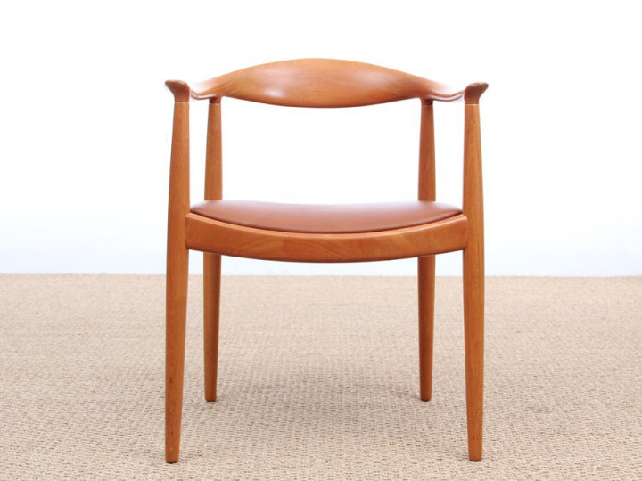 Scandinavian armchair "The Chair", designed by Hans J. Wegner