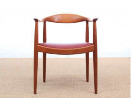 Scandinavian armchair "The Chair", designed by Hans J. Wegner