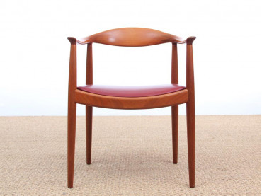 Scandinavian armchair "The Chair", designed by Hans J. Wegner