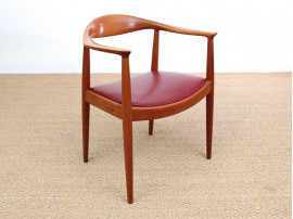 Scandinavian armchair "The Chair", designed by Hans J. Wegner