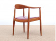 Scandinavian armchair "The Chair", designed by Hans J. Wegner