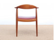 Scandinavian armchair "The Chair", designed by Hans J. Wegner