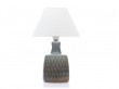 Scandinavian ceramics. Pair of table lamps