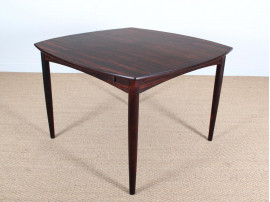 Scandinavian dining table in Rio rosewood (4/10 seats)