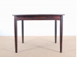 Scandinavian dining table in Rio rosewood (4/10 seats)