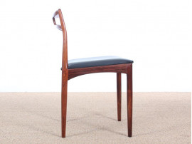 Mid-Century Modern Danish  set  of 4 dining chairs in Rio rosewood  by Johannes Andersen