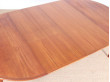 Mid modern danish design extendable dining table in teak,  4/8 seats