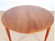 Table de repas scandinave extensible en teck 4/8 pers.