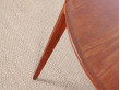 Mid modern danish design extendable dining table in teak,  4/8 seats