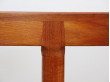 Grande table scandinave ovale en teck 6/12 pers