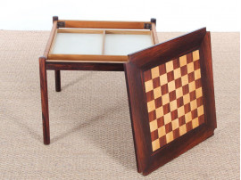 Danish mid-century modern coffee-chest table in Rio rosewood 